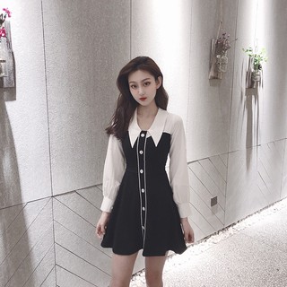 đầm tiểu thư hàn quốc
