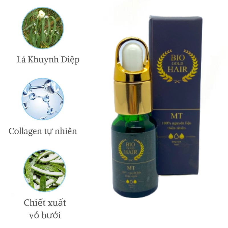 Serum Tinh Chất Collagen Giúp Dưỡng Tóc, Giảm Gãy Rụng, Phục Hồi Và Kích Moc Tóc - Bio Gold Hair Fcare