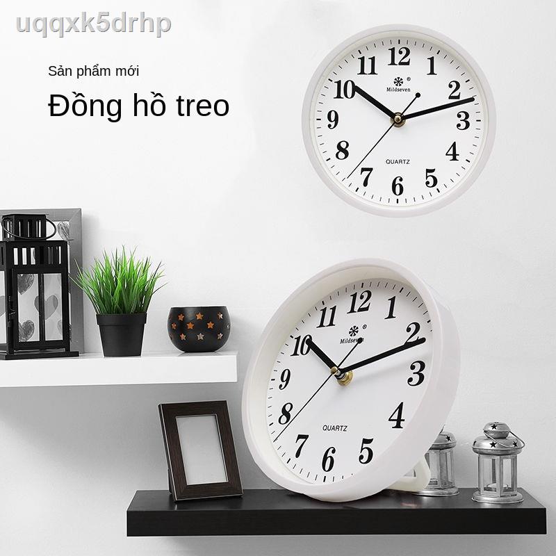 Ghế treo 17 cm mục đích kép đồng hồ tường nhỏ văn phòng bàn làm việc câm để thạch anh điện tử vị trí chỗ ngồi