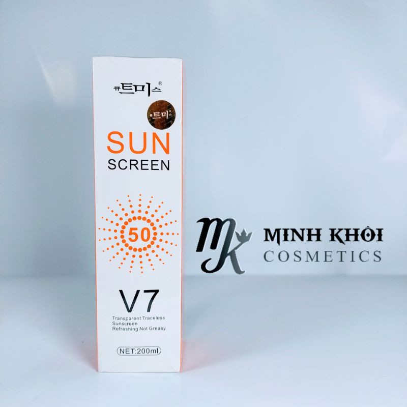 Chống nắng dạng xịt V7 Sun SCreen