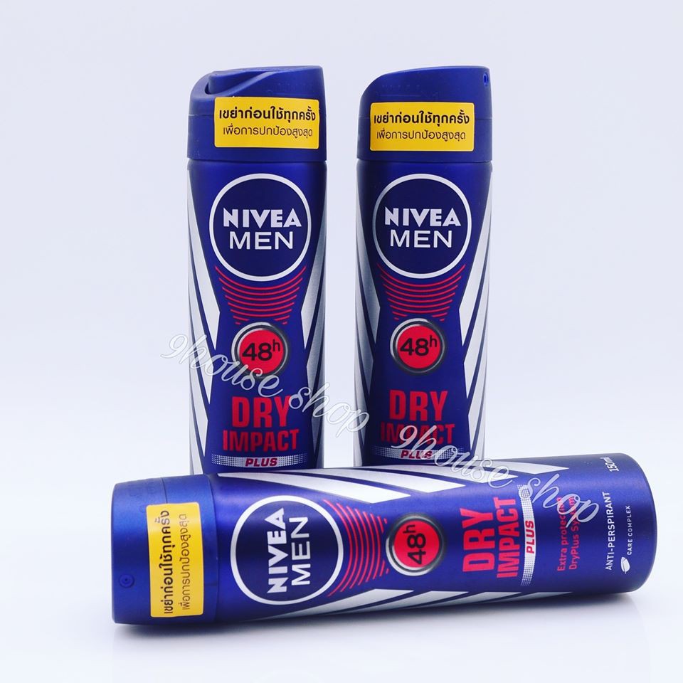 01 Xịt khử mùi NIVEA MEN Thái Lan 150ml