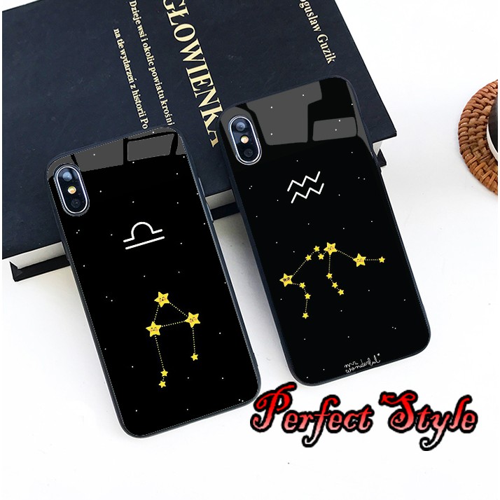Ốp lưng Cung Hoàng đạo phủ bóng cao cấp cho Ip X / Xs / Xr / Xs Max