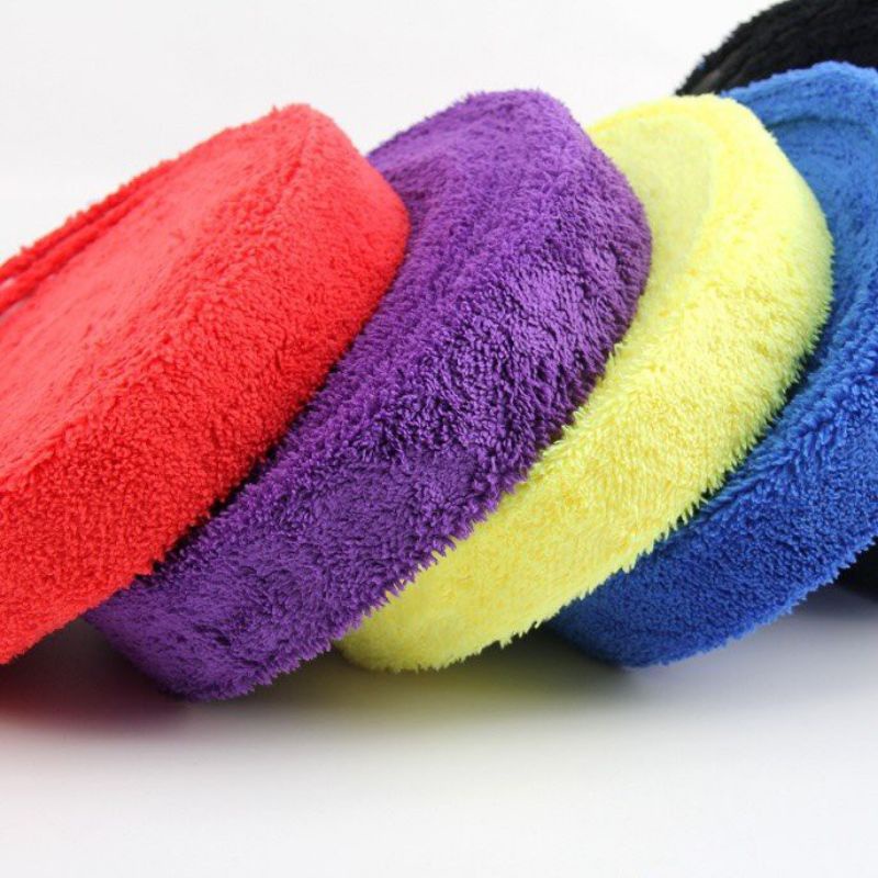 Quấn cán vải Apavi AG-110R  vải Microfiber mềm mịn, bám tay, thấm mồ hôi, quấn cán vải vợt cầu lông