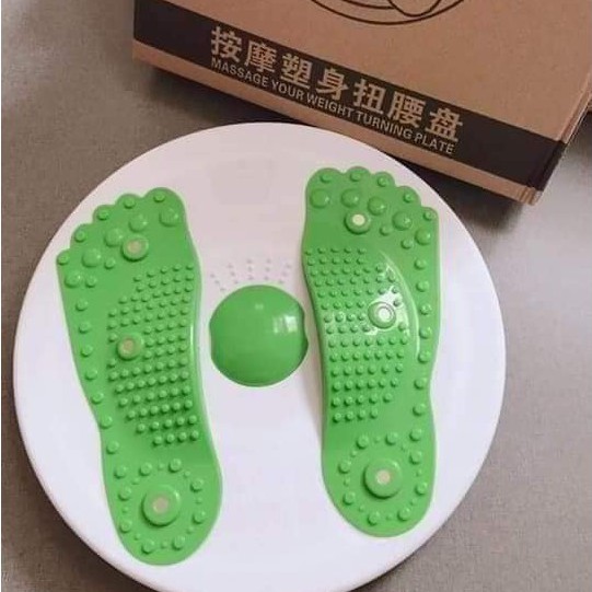 Đĩa Xoay Eo Hình Bàn Chân