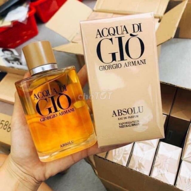 Nước Hoa Nam Giò Vàng Giorgio Armani Acqua Di Gio Absolu EDP