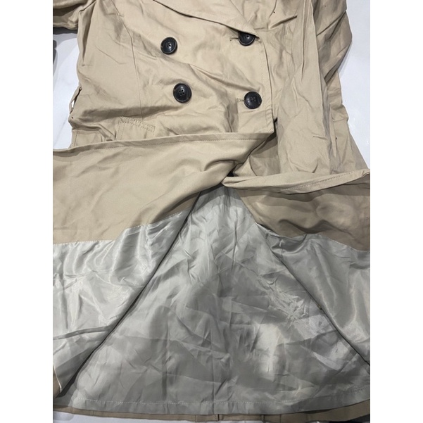 Khoác mangto kaki không belt A260