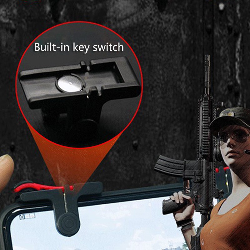 new pattern D9 Shooting Press Button Mobile Phone Gamepad Game Controller Handle Auxiliary Accessory For PUBG Games