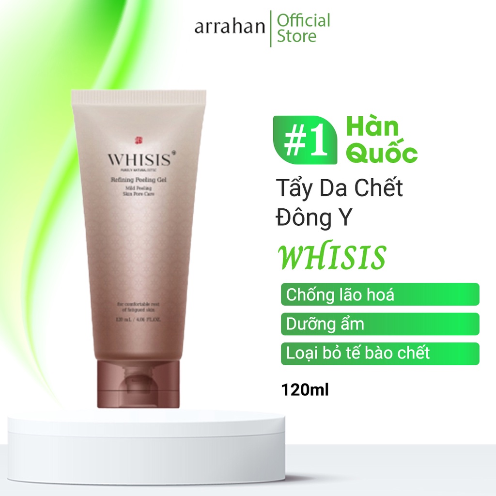 Tẩy Da Chết Đông Y WHISIS Hanbang Refining Peeling Gel 120ml 3W122