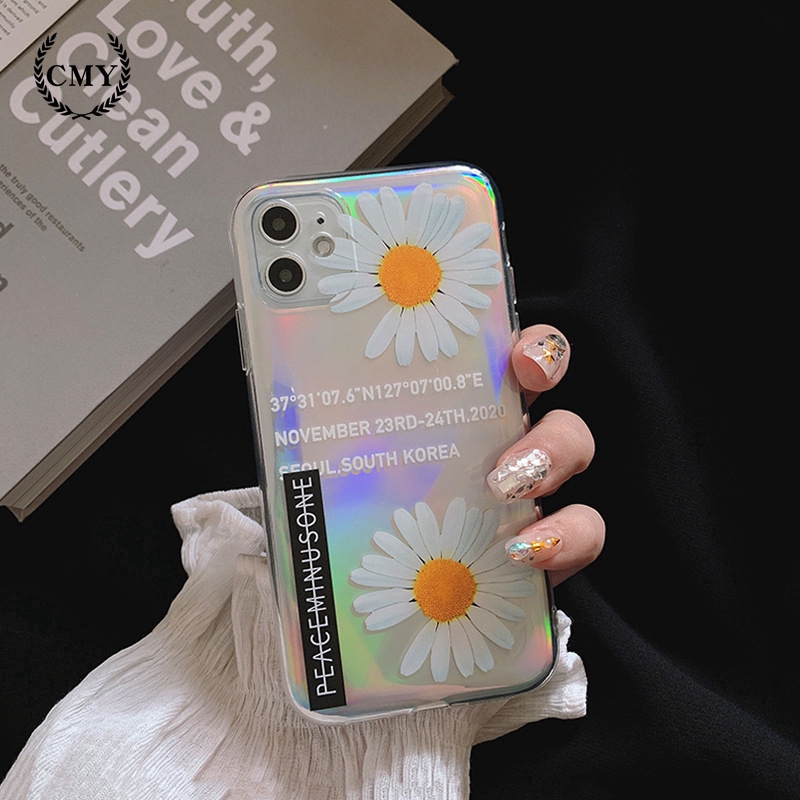 Ốp điện thoại họa tiết bông cúc cho iPhone11/11Pro 11pro Max X XR XS XS MAX 78 plus SE | BigBuy360 - bigbuy360.vn