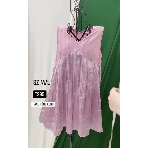 Áo voan hồng hongkong size M/L.TS05