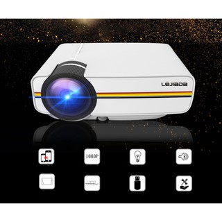Máy chiếu mini YG400 Plus 2021 giảng dạy giải trí đa năng