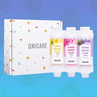 Lõi lọc vòi sen Set quà tặng Yêu Thương dành cho mẹ và bé gồm 03 lõi lọc nước vòi sen bổ sung vitamin C - Made in Korea