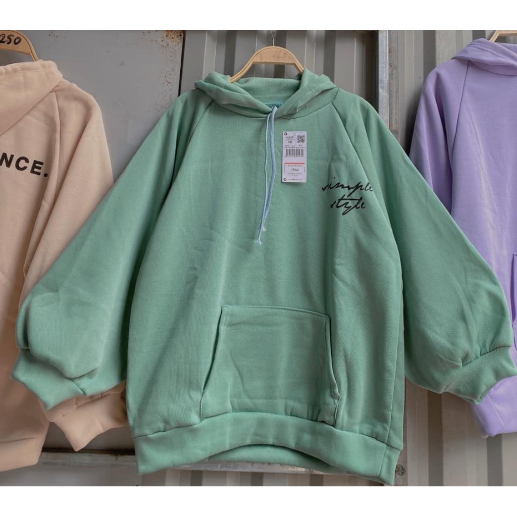 Áo khoắc Hoodie chữ imple túi giữa có nón - Tặng giấy thơm - A7 | WebRaoVat - webraovat.net.vn