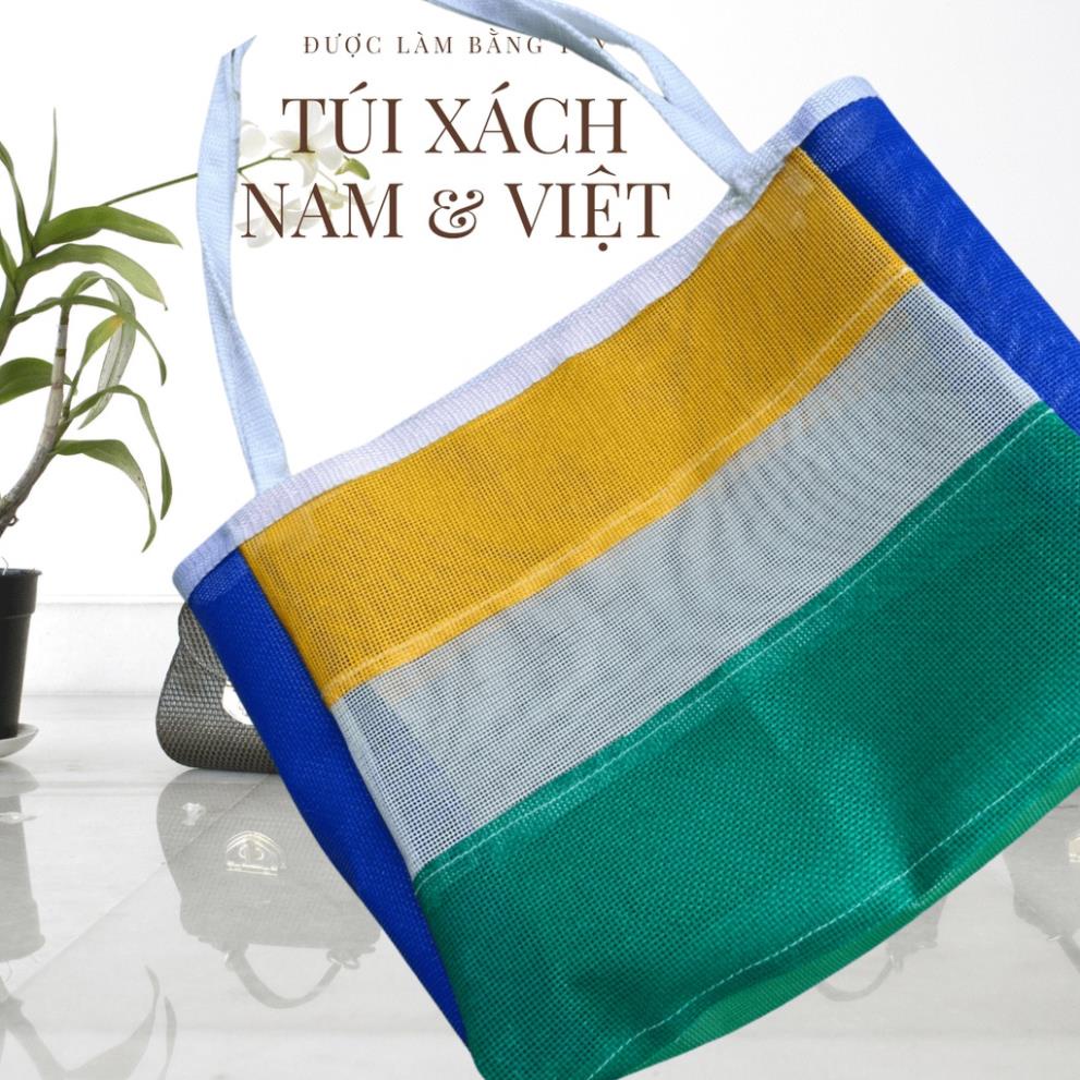 Túi Xách Lưới - Màu Sắc Tùy Chọn - Nhựa Nam Việt