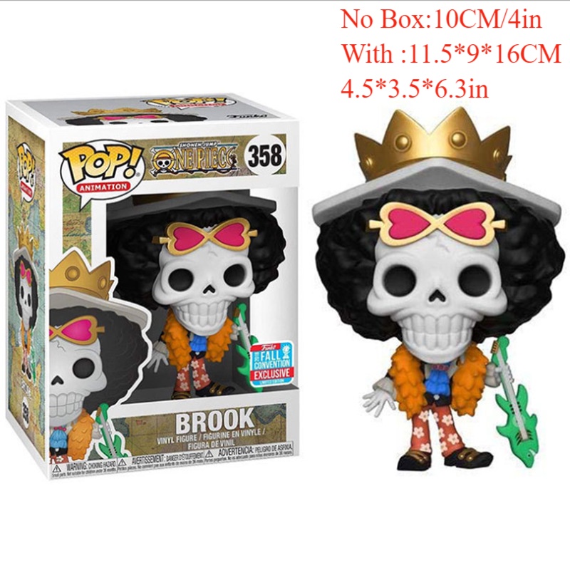 Đồ chơi mô hình FUNKO POP One Piece luffy law BROOK Buffed Chopper kèm hộp phù hợp làm quà tặng/ sưu tập