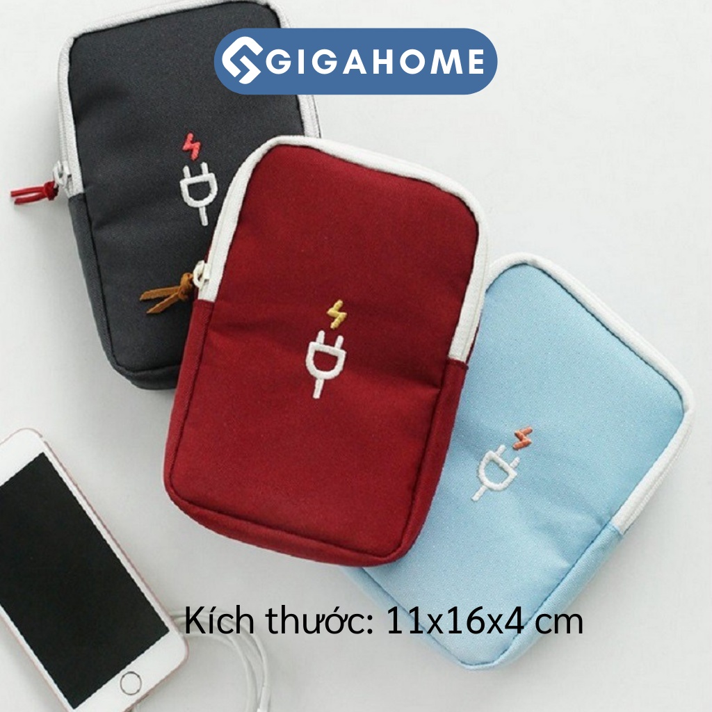 Túi Đựng Phụ Kiện Điện Thoại GIGAHOME Chống Sốc, Chống Thấm Nước 6952