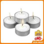 (Xả Kho) Nến thơm phòng tealight cháy 4h, Nến tealight 4h VỈ 10 VIÊN LOẠI 1 - Hàng Việt nam chất lượng cao