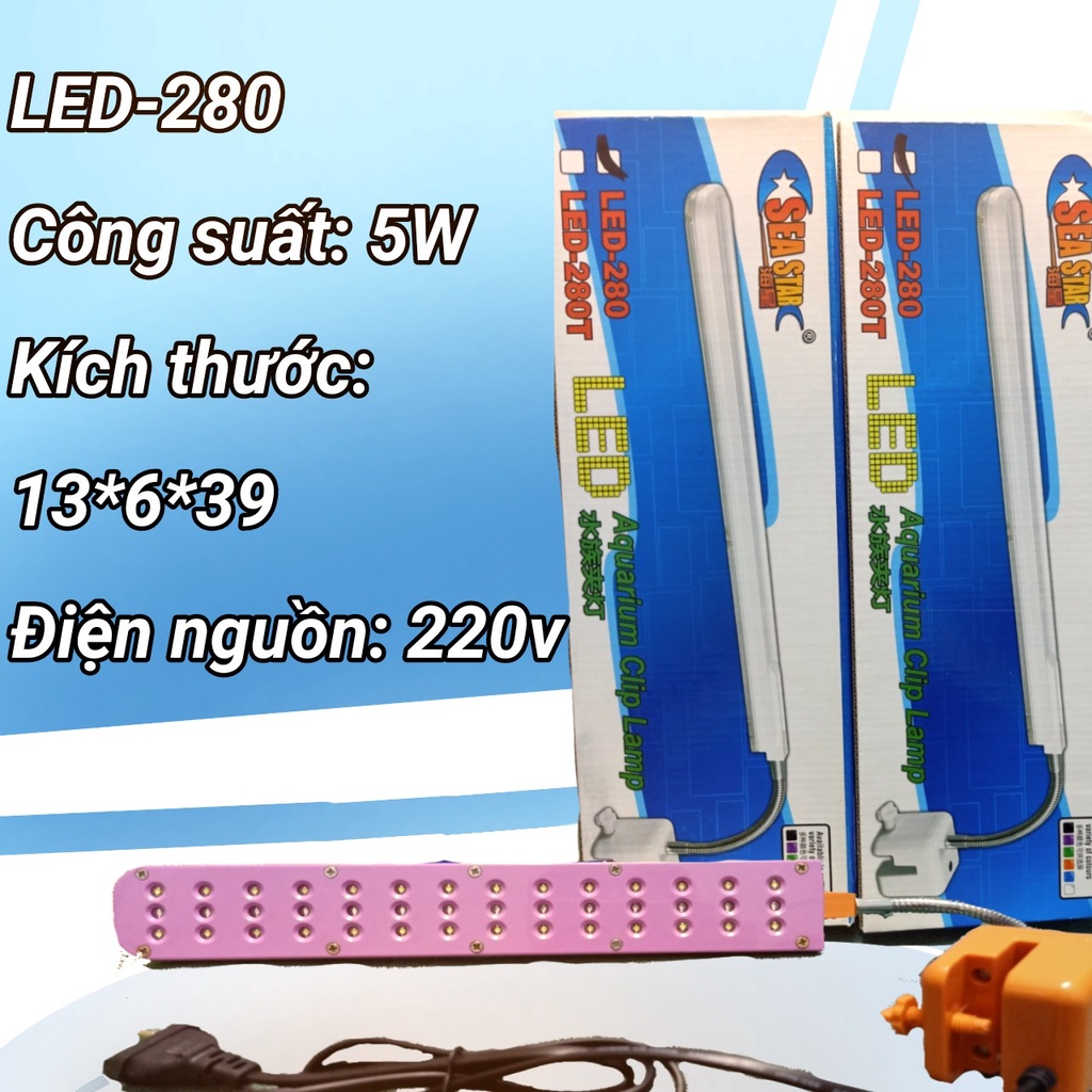 Đèn LED trang trí siêu rẻ bể cá cảnh