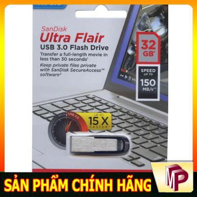 USB 32GB Sandisk Ultra Flair cz73 bảo hành 5 năm chính hãng Vĩnh Xuân - Minh Phong Store