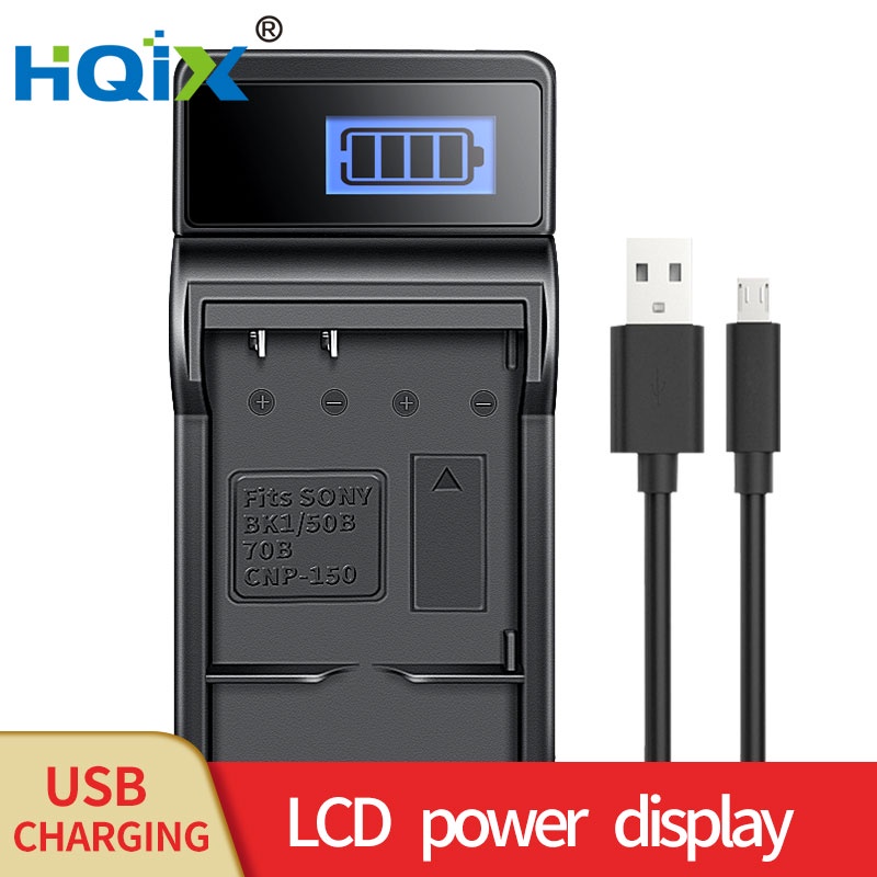 HQIX Thích Hợp Cho Máy Ảnh Sanyo DMX-CG10 CG11 GH1 CG100 Sạc Pin DB-L80