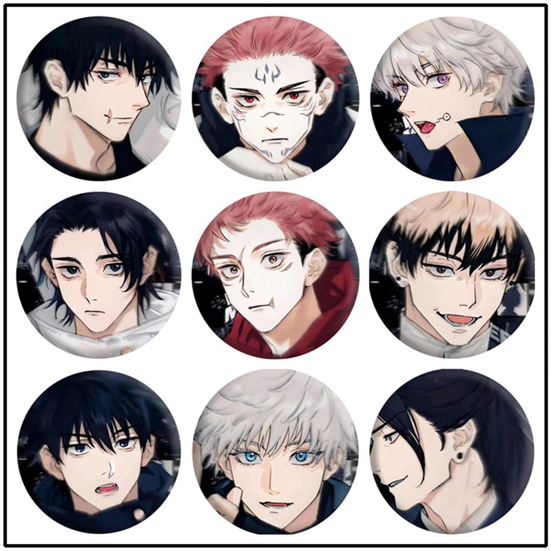 Tmdbyx Ghim Cài Áo Phong Cách Hoạt Hình Wujo Goryu Knotus Yuuhifu Màu Đen