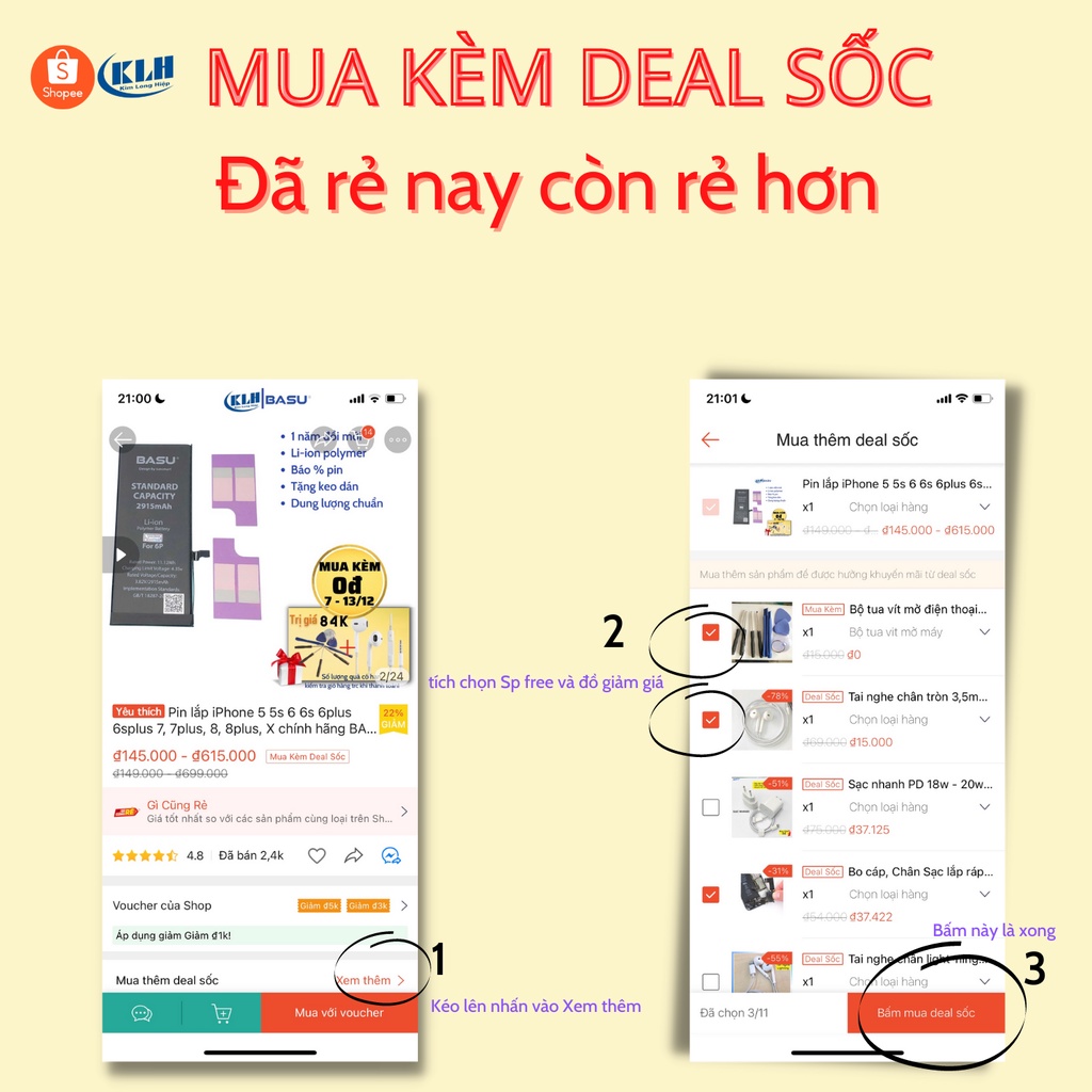 [MUA 3 GIÁ 25K] Nút Home lắp Iphone 5s/6/6s/6+/6s+, Phím home thay Iphon - Hàng chuẩn vẫn sửa tại Shop - KLH