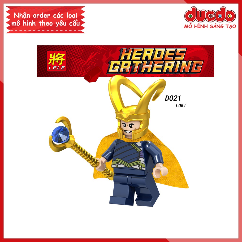 Minifigures các nhân vật Infinity War tuyệt đẹp - Đồ chơi Lắp ghép Xếp hình Mini Iron Man LeLe D019-D026