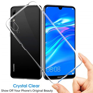 Ốp Lưng Huawei Y7 Pro 2019 TPU Dẻo Suốt Vỏ silicon Huawei Y7pro 2019 mềm Su Chống Trầy Chống ngã Case