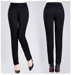 quần thun ôm cao cấp lưng thun LL40