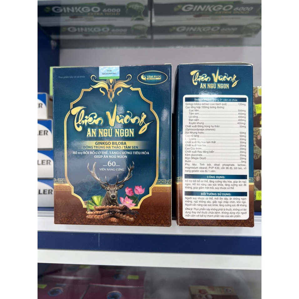 Thiên Vương Ăn Ngủ Ngon Hỗ Trợ Bồi Bổ Cơ Thể, Tăng Cường Hệ Tiêu Hóa, Giúp Ăn Ngon Miệng