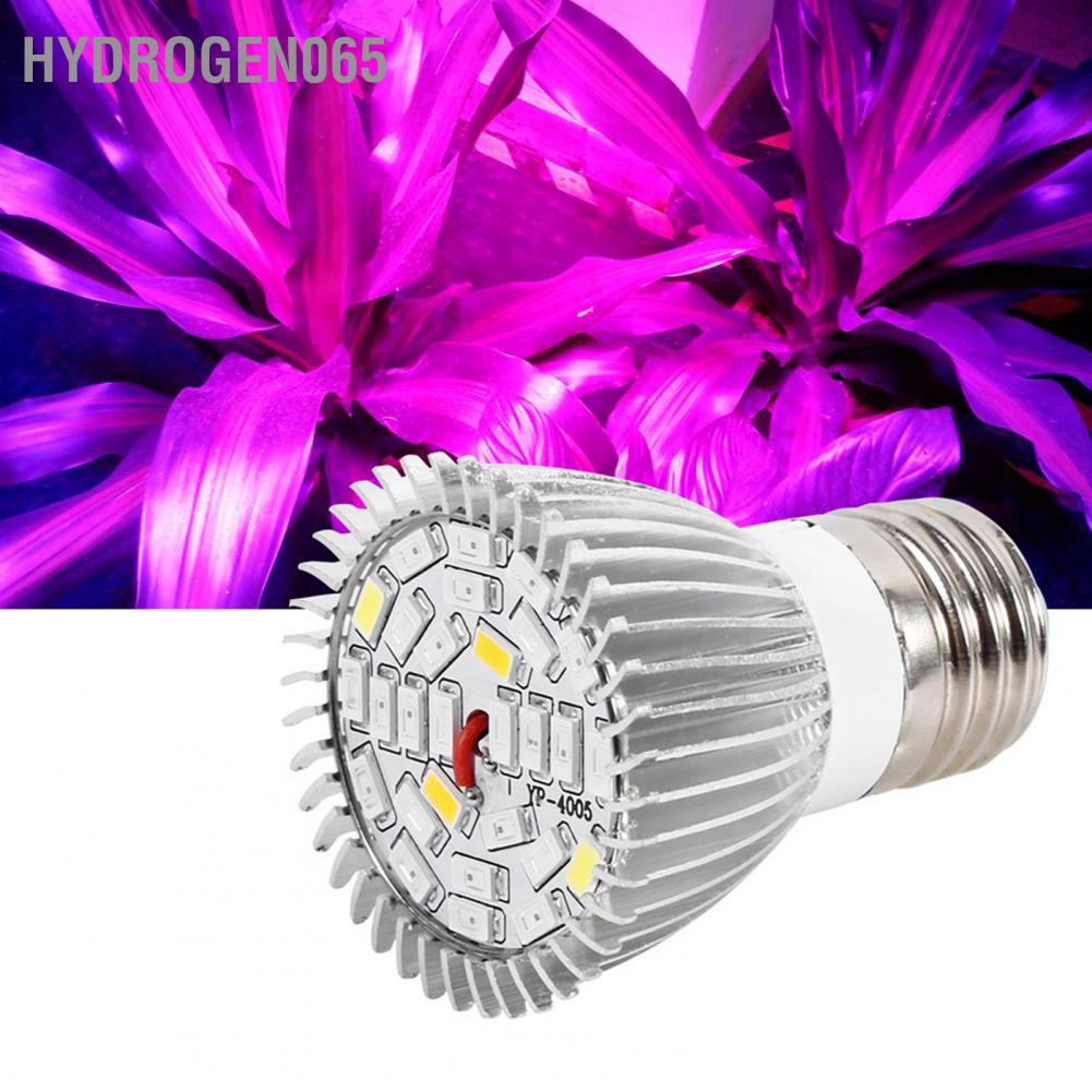Hydrogen065 Full Spectrum E27 Led Grow Light Growing Lamp Bulb for DIY Hydroponics Pl