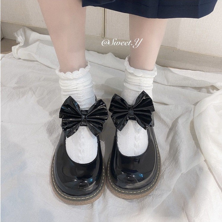 Giày Mũi Tròn Đế Mềm Phong Cách Harajuku Cho Nữ | BigBuy360 - bigbuy360.vn