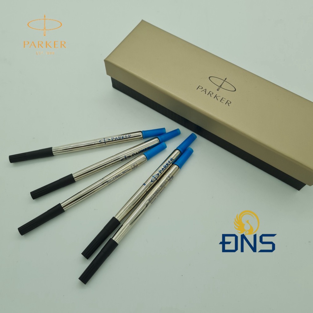1 Ruột Ngòi Bút Ký Dạ Bi, Ruột Ngòi Bút KÝ Cao Cấp Parker - Xanh/Đen 0.7mm