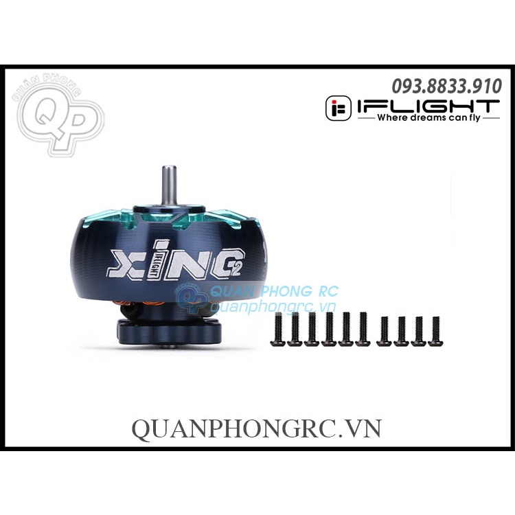 Motor iFlight XING 2 1404 3800KV Brushless Motor Unibell