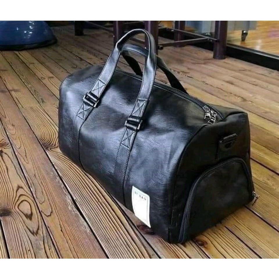 Túi Xách Du Lịch Da Size Lớn Thể Thao Da Cao Cấp Có Ngăn Đựng Giày Superbag 265