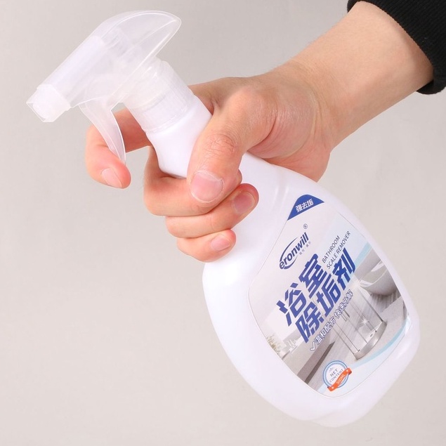 Tẩy cặn canxi nhà tắm, tẩy sạch vòi inox, vách kính, bồn sứ, gạch men, gương soi chai 500ml