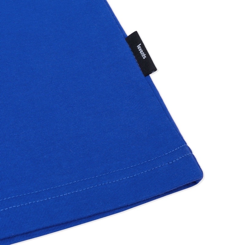 Áo thun LEVENTS Funny Crocodile unisex nam nữ / Đen - Xanh