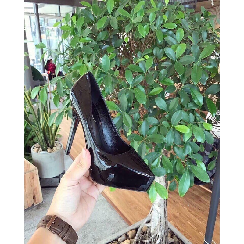 Giày cao gót đúp mũi chim 13cm - Đúp 13p