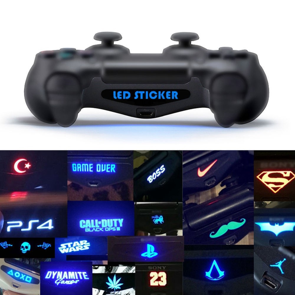 Sticker dán đèn LED Tay cầm PS4 và PS4 Pro Slim - PS4 controller