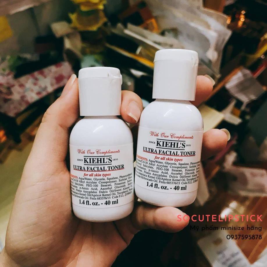 Toner Không Cồn cho Da Khô Kiehl's Ultra Facial 40ml