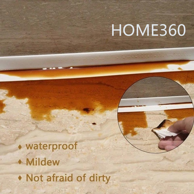 Dải caulk, Băng keo tự dính, Băng dính chống thấm nước Pe cho phòng tắm / nhà bếp