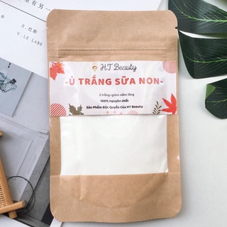 100gr Ủ sữa bò non ,bột tăm trắng kích trắng dạng bột HandMade
