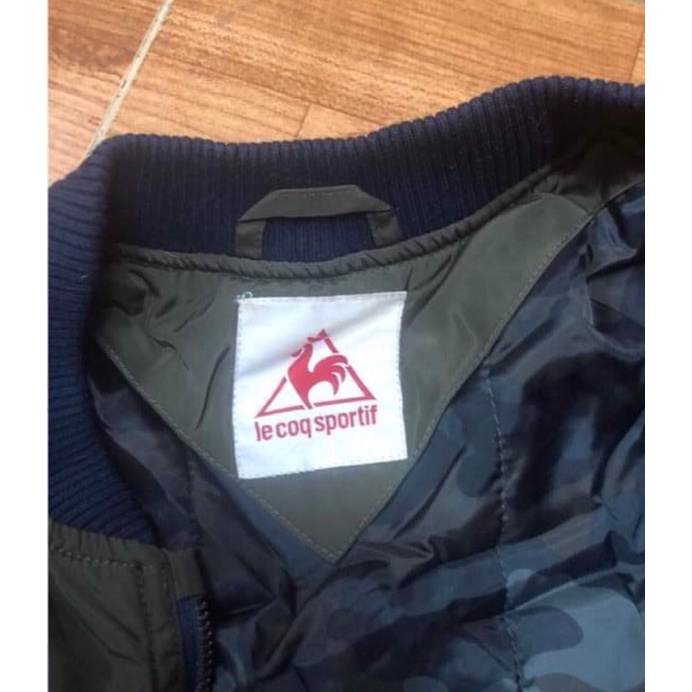 Pass áo bomber Lecoq unisex