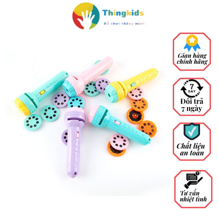 Đèn Pin Chiếu Hình Cho Bé 48 Hình - Thingkids