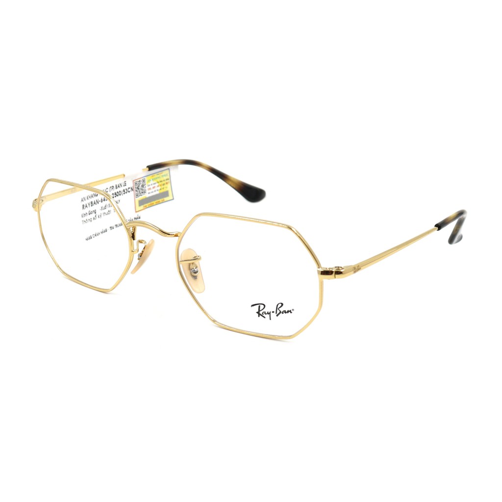 (Hàng chính hãng) Gọng kính nam nữ Rayban RB6456 (53-21-145) màu sắc thời trang, thiết kế dễ đeo, bảo vệ mắt