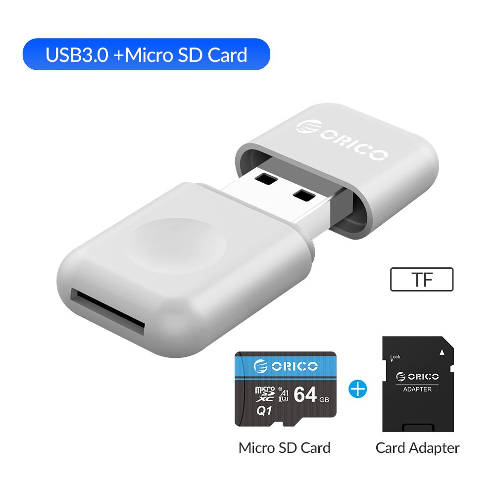 Đầu đọc thẻ nhớ Orico USB 3.0 Type-C OTG cho thẻ Micro TF