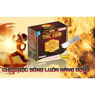 Hồng sâm tăng lực THE LION ( Tặng kèm 10 cái khẩu trang trên mỗi hộp)