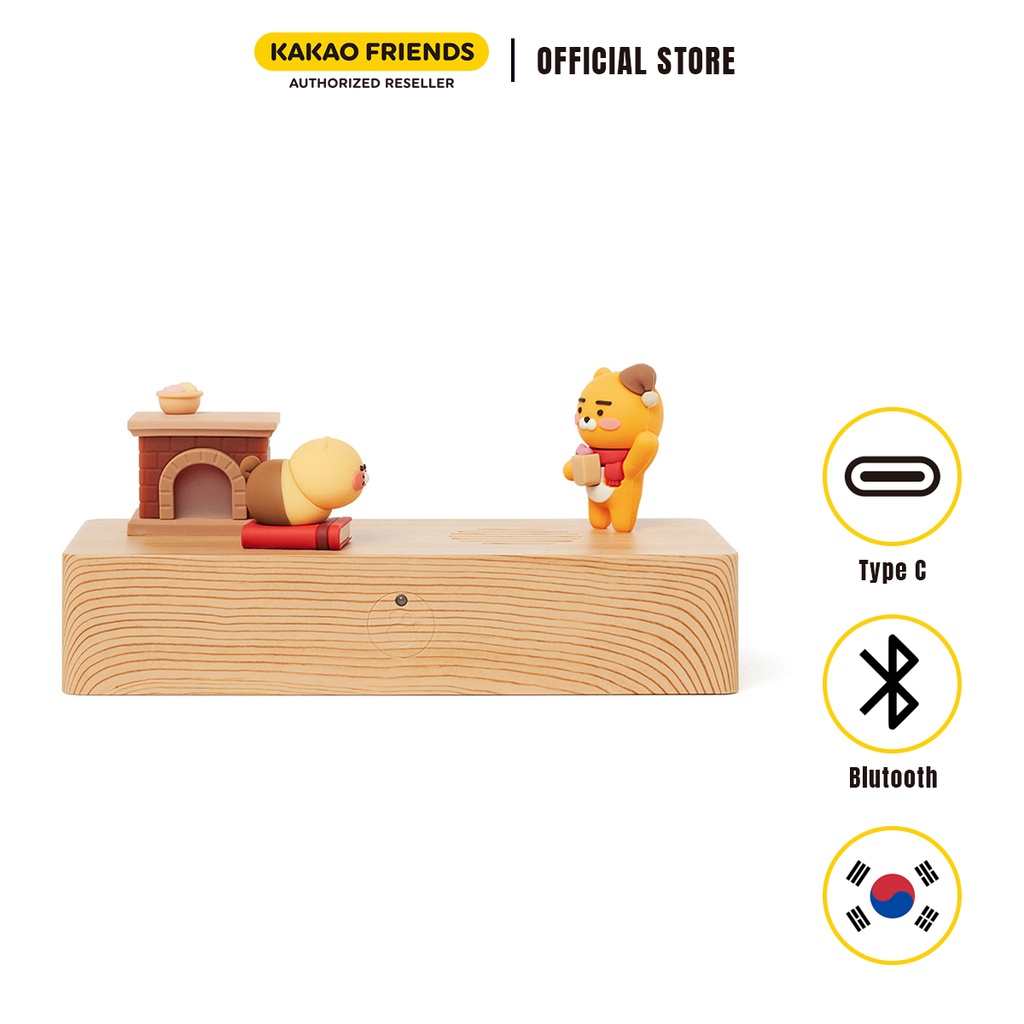 Loa Kèm Đèn Ngủ Kakao Friends Ryan &amp; Choonsik