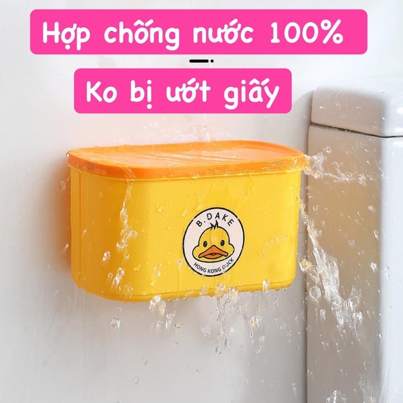 hộp đựng khăn giấy con vịt