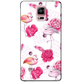 Ốp lưng samsung note 4, note 5, note 8, note 9 hạc hồng